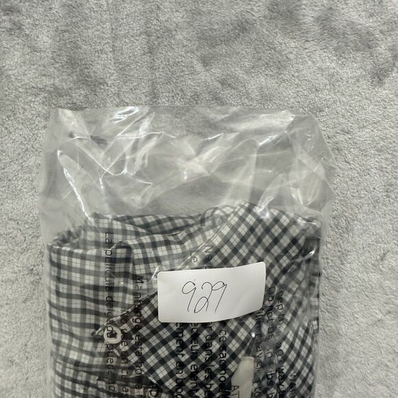 Mountain Khakis Shirt Men's Medium Black White Check Button Down Classic Fit - Picture 8 of 8